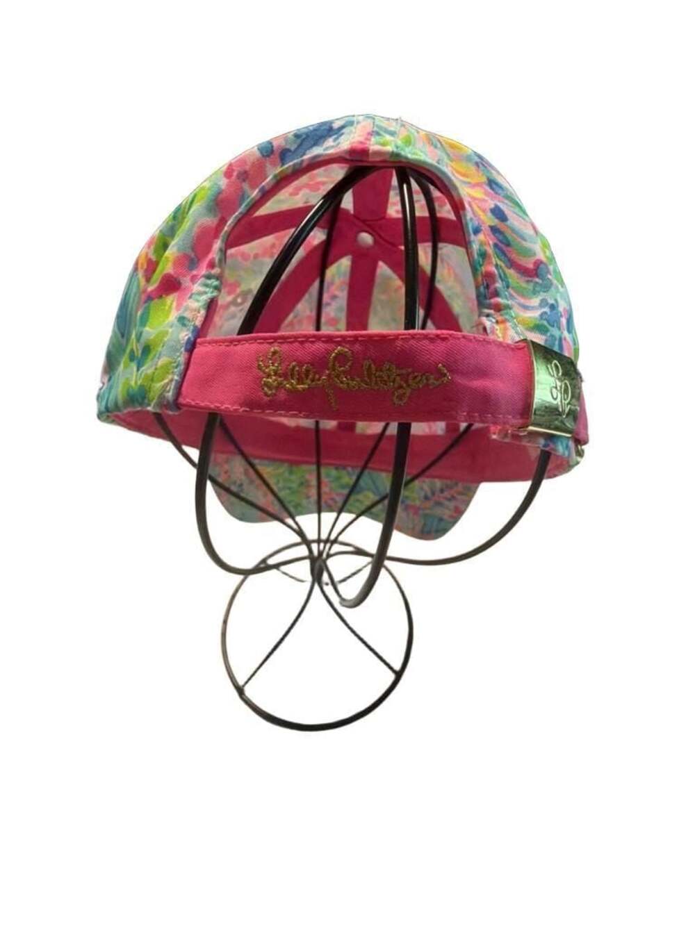 Lilly Pulitzer Run Around Hat in Catch the Wave Print - Picture 4 of 6